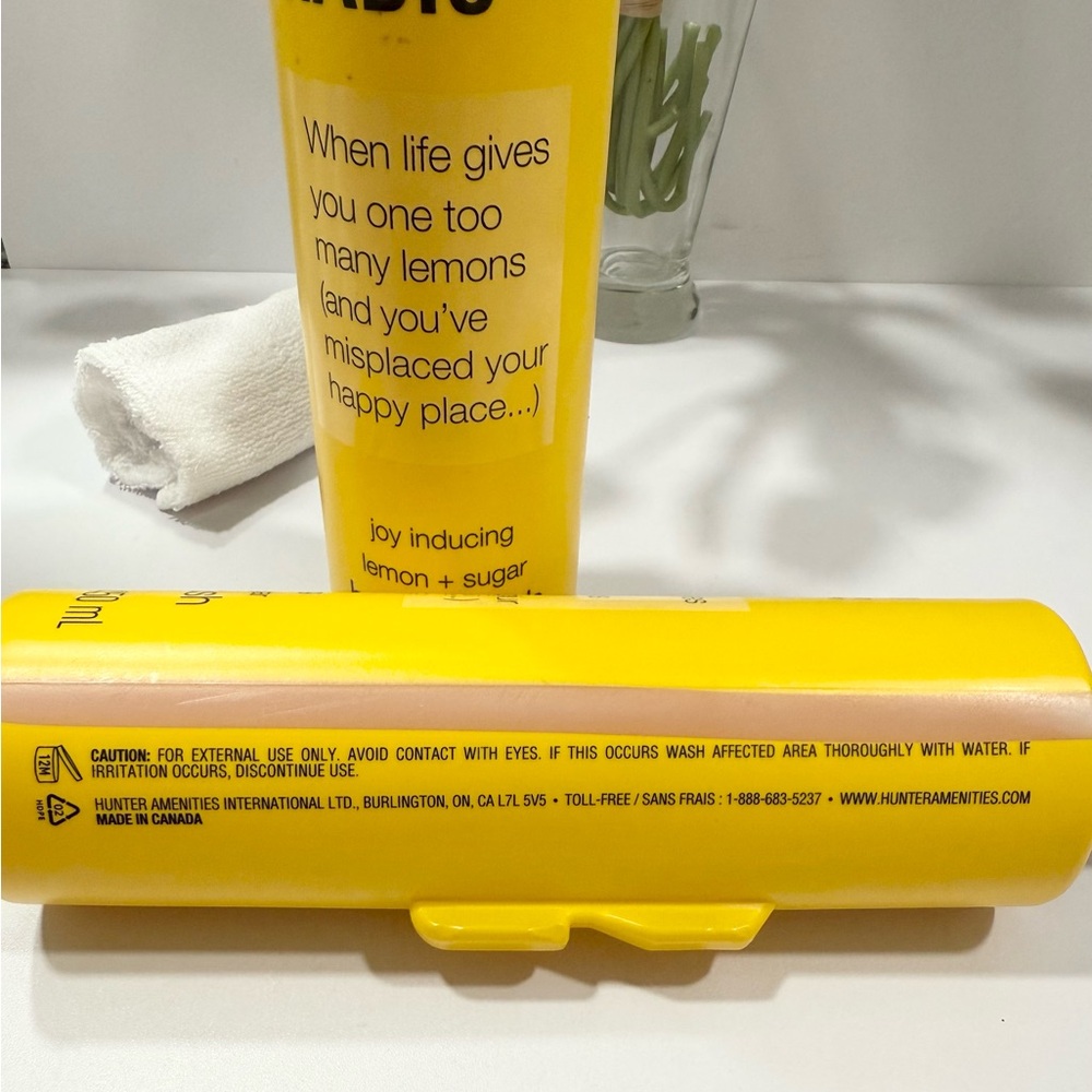 PRICE DROP‼️NOT SOAP, RADIO BODY WASH 🍋LEMON+ SUGAR PUMP BOTTLE (2 PK) 15.2 oz - Picture 6 of 8